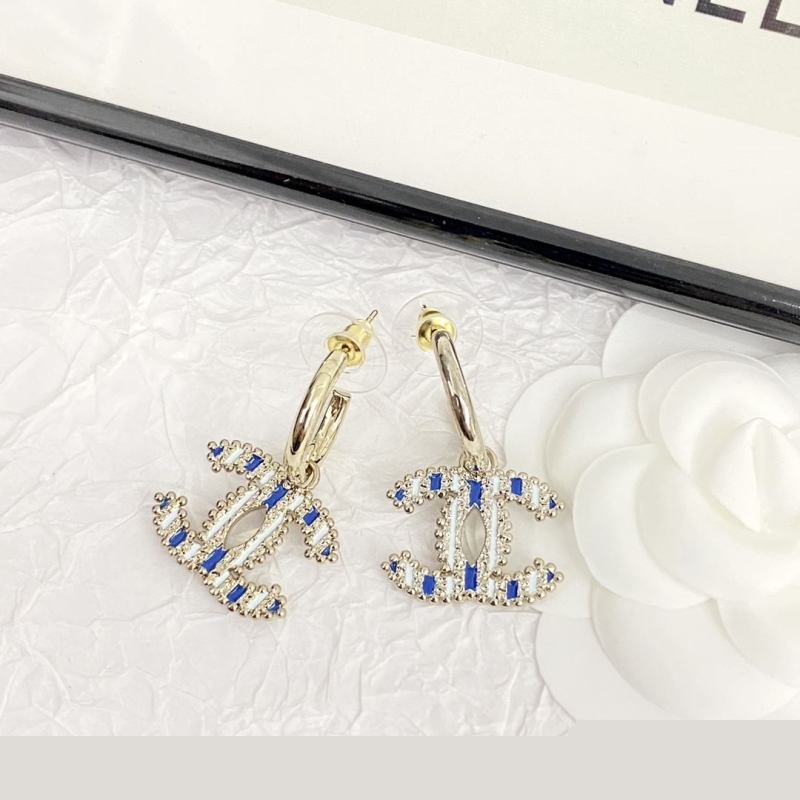 Ch*el earrings